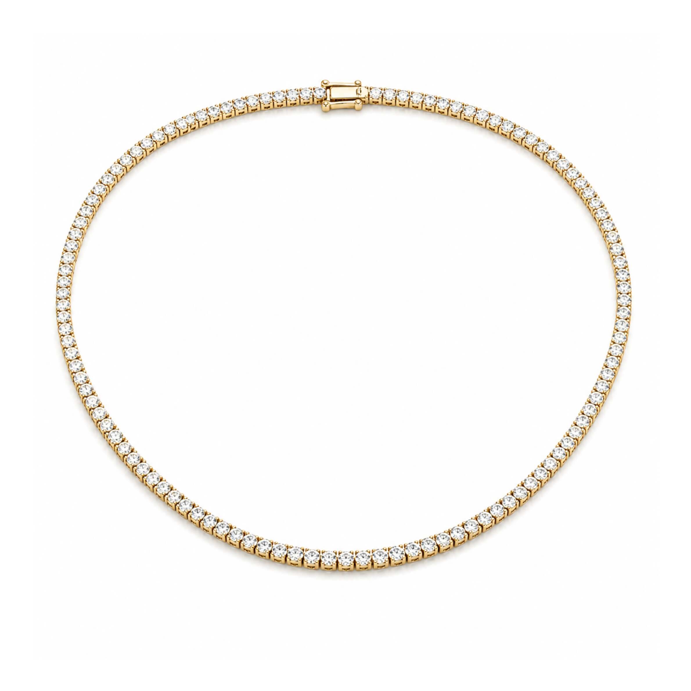DIAMOND TENNIS NECKLACE - EmersonRyder 