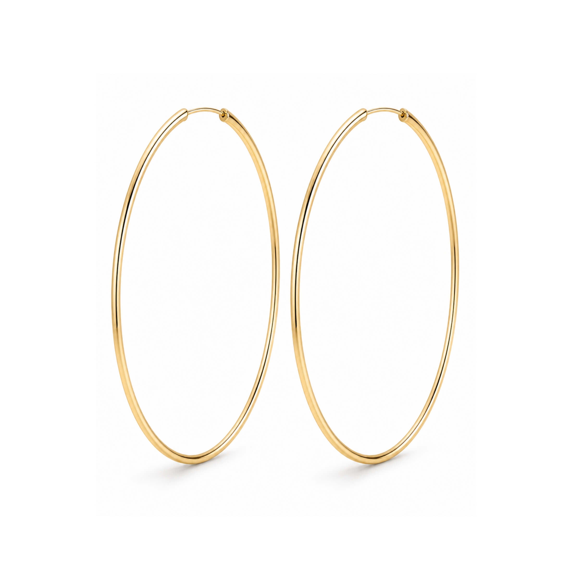 2" HIDDEN CLASP HOOP EARRINGS - EmersonRyder 