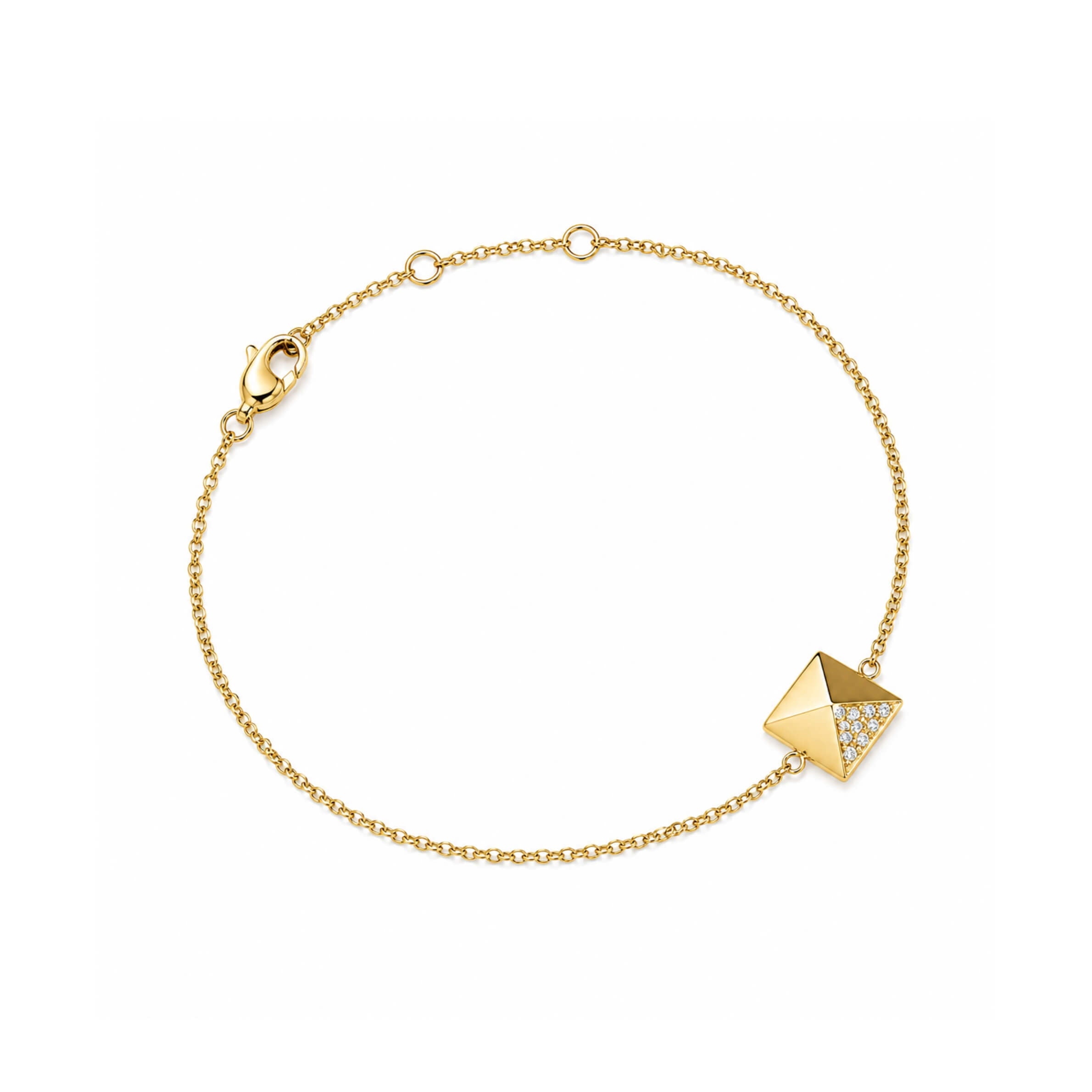 PYRAMID IN LIGHT BRACELET - EmersonRyder 