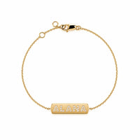CUSTOM DIAMOND ID BRACELET