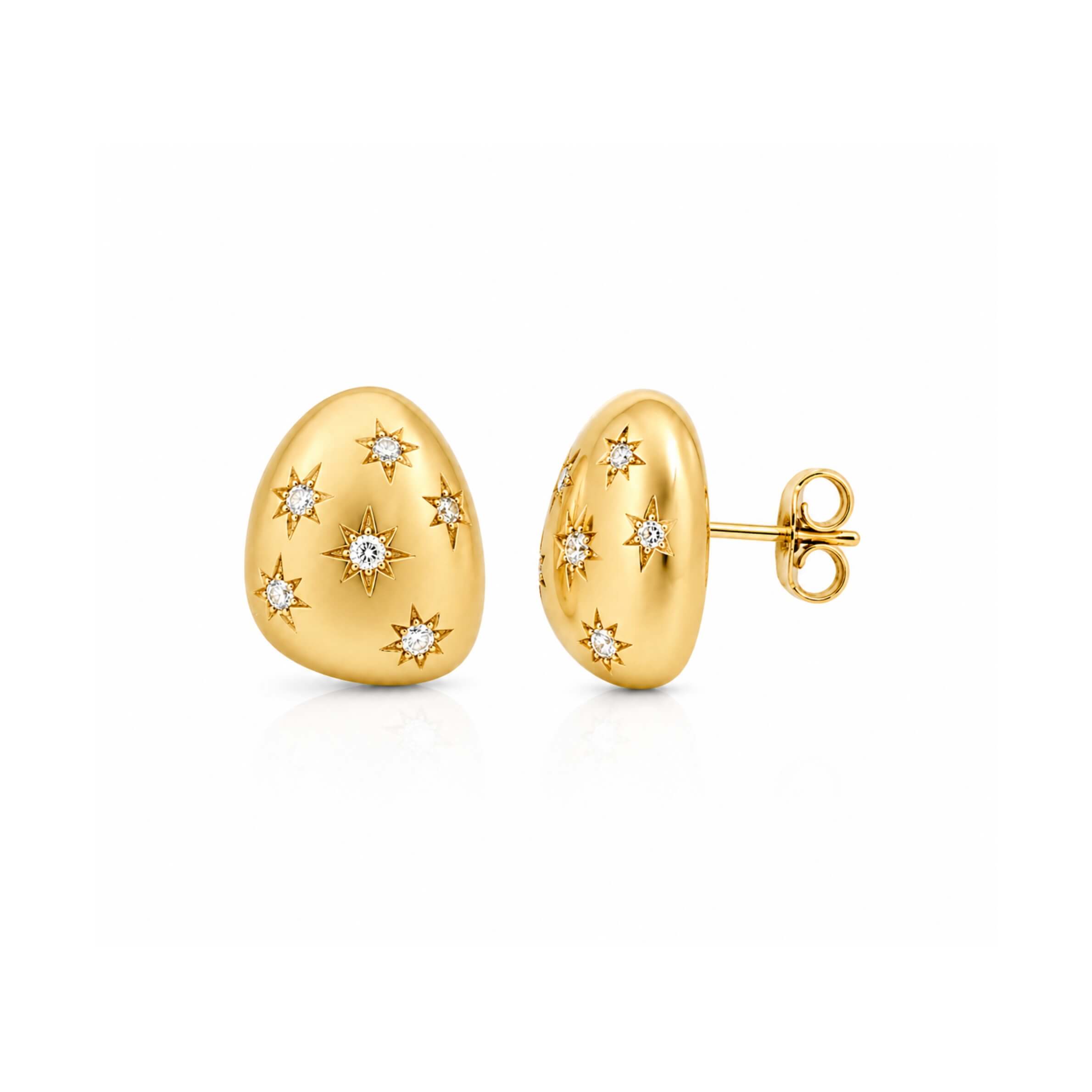 STARBURST BUBBLE STUD EARRINGS - EmersonRyder 