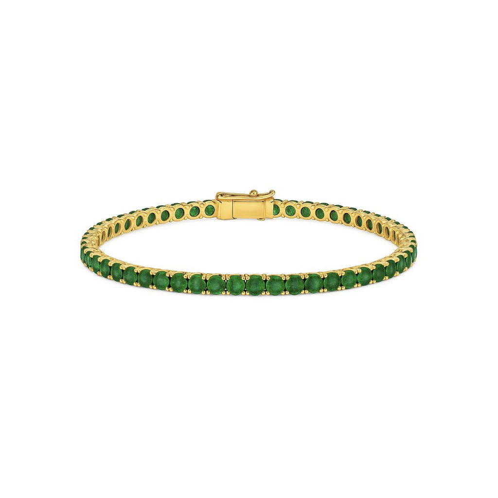 Emerald Tennis Bracelet