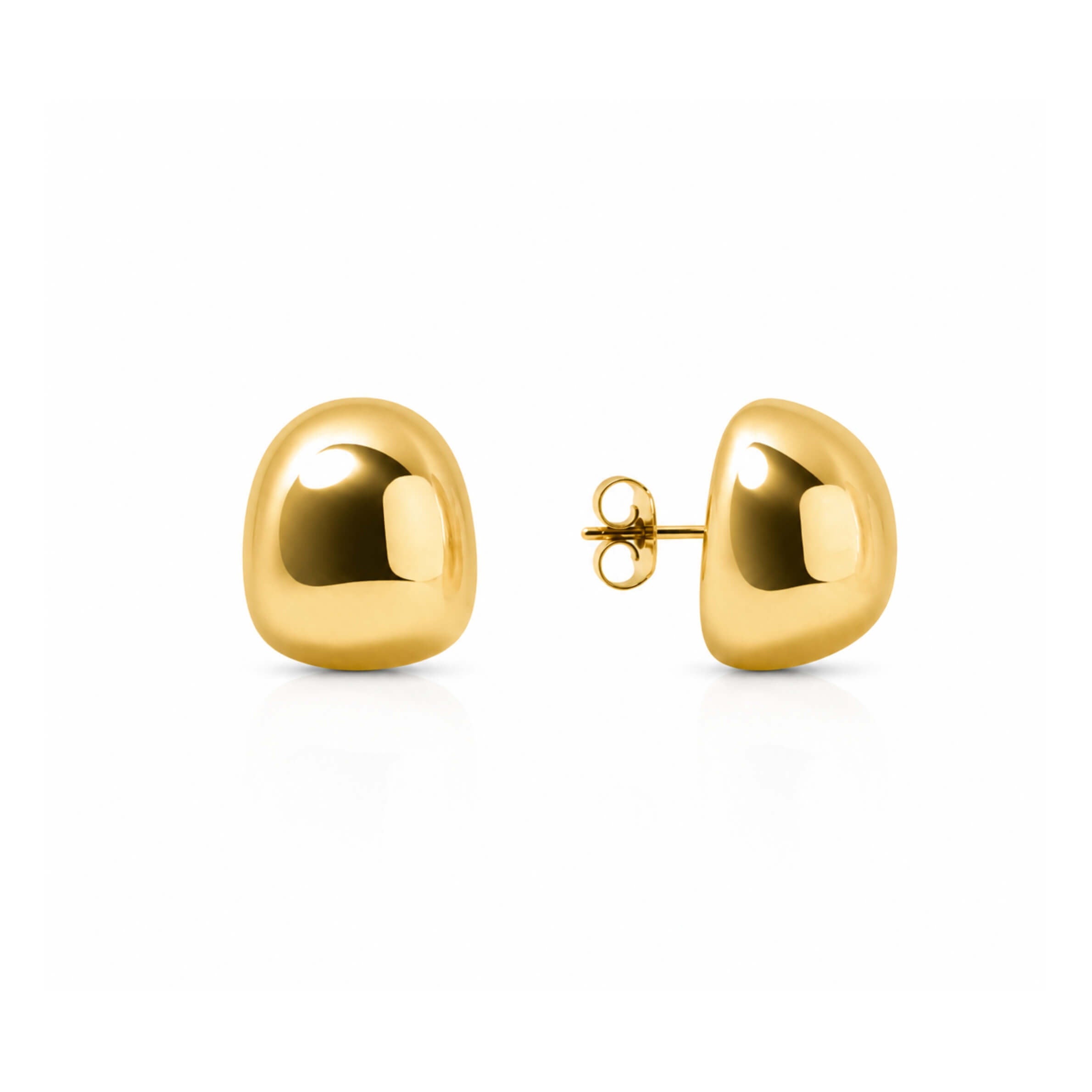 GOLD BUBBLE STUD EARRINGS - EmersonRyder 