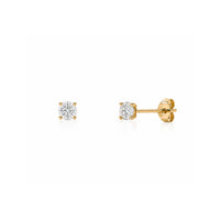LAB DIAMOND STUD EARRINGS
