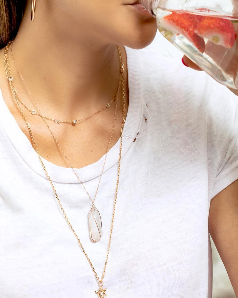 Large Crystal Necklace