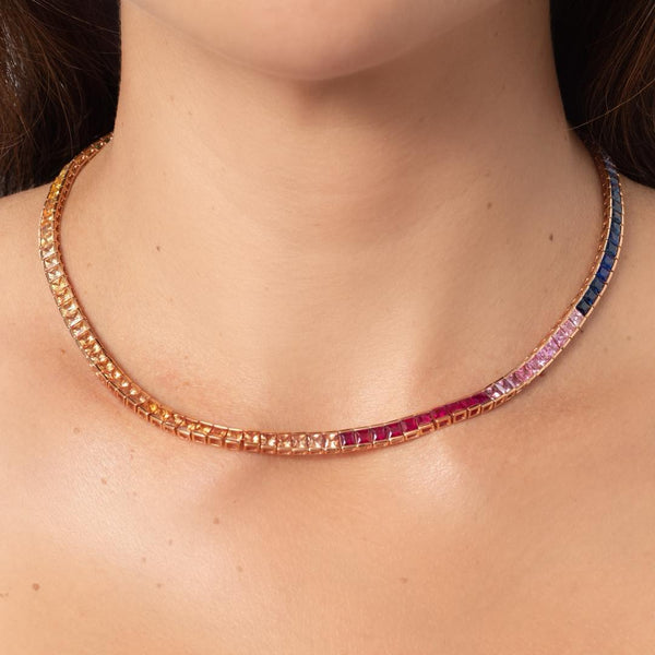 Ruby Two-Tone Chain - EmersonRyder 