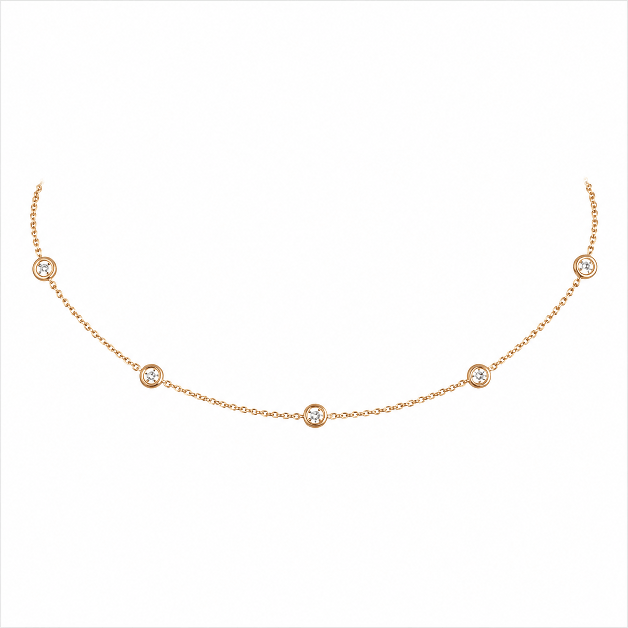 DIAMOND BEZEL CHOKER - EmersonRyder 