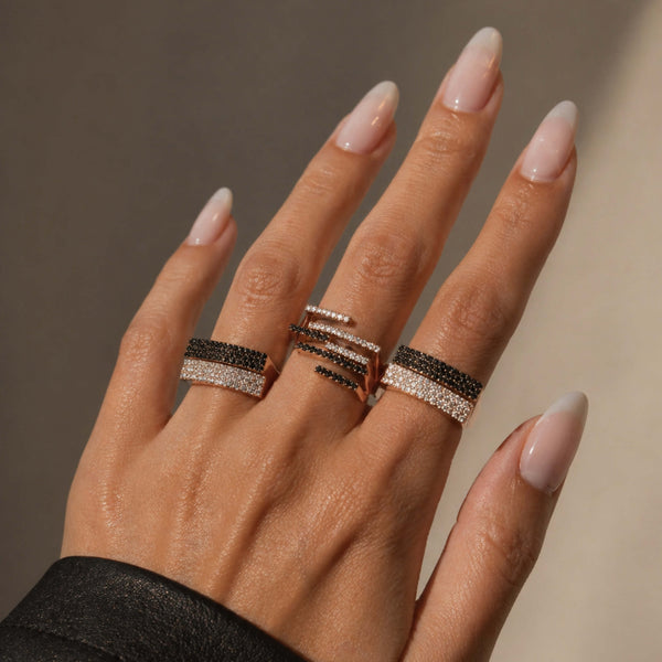 BLANCO ZIGZAG SIGNET RING - EmersonRyder 