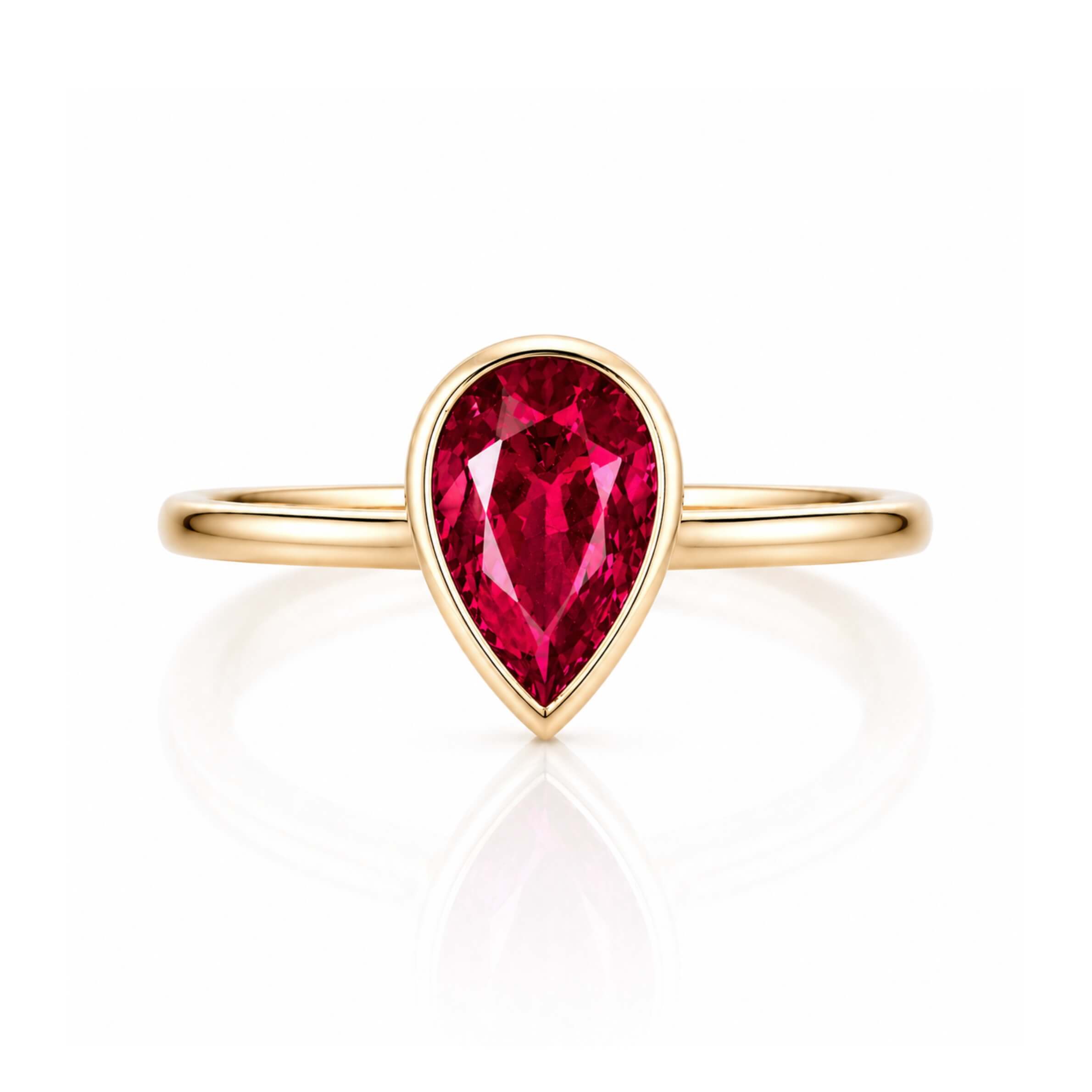 RUBY PEAR RING - EmersonRyder 