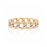 PAVÉ ETERNAL CHAIN RING