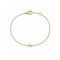 CUSTOM DIAMOND INITIAL BRACELET