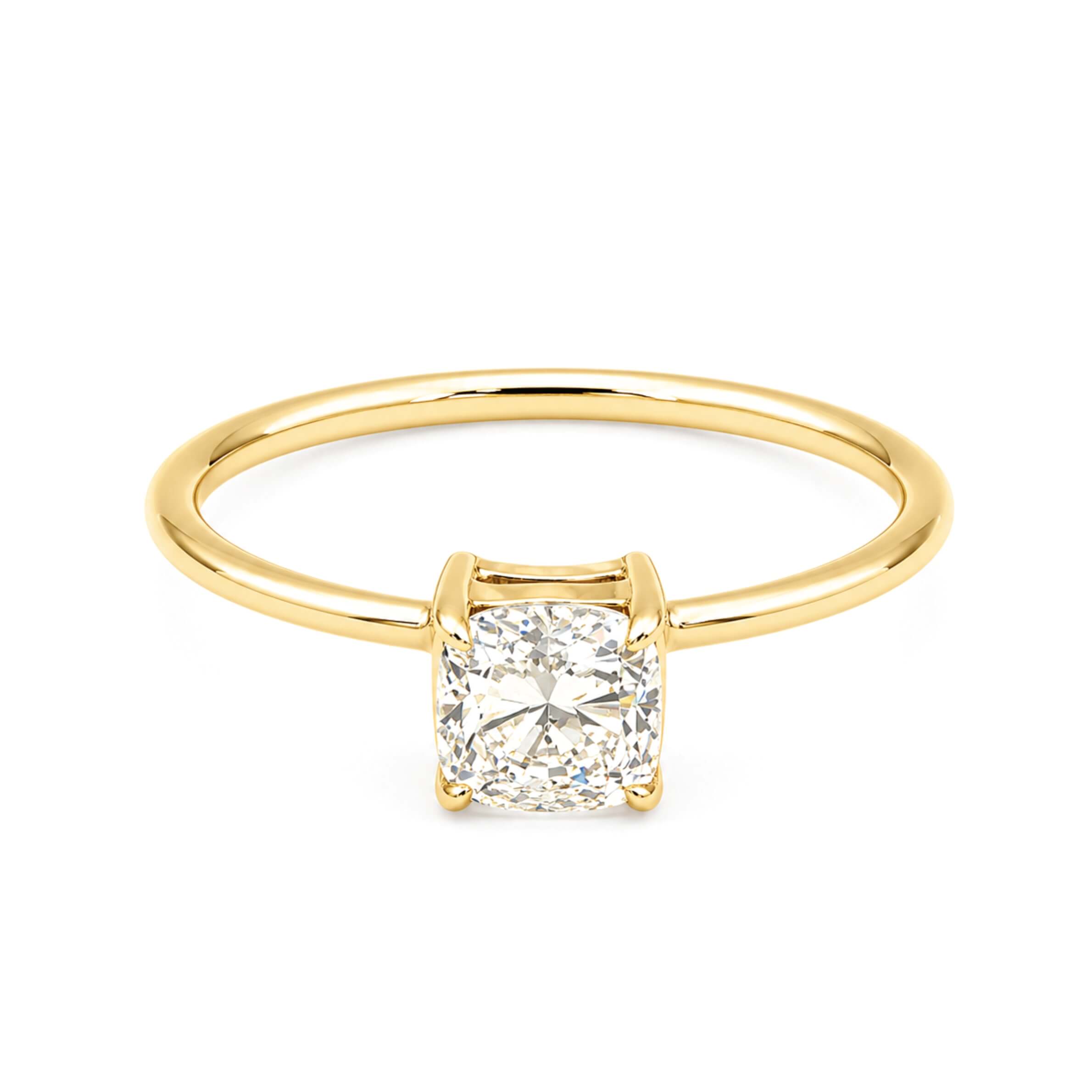 LAB DIAMOND CUSHION MICKEY RING - EmersonRyder 
