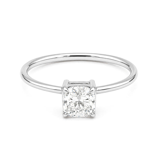 LAB DIAMOND CUSHION MICKEY RING - EmersonRyder 