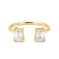 LAB DIAMOND TOI ET MOI ZUMA RING