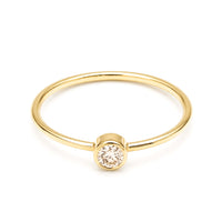 LAB DIAMOND BEZEL RYAN RING