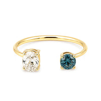 LAB DIAMOND TOI ET MOI SYDNEY RING