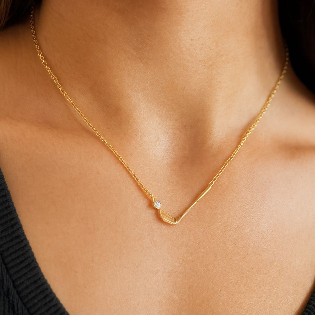 Golf Club with Diamond Ball