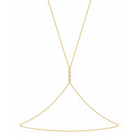 TRIPLE DIAMOND BODY CHAIN