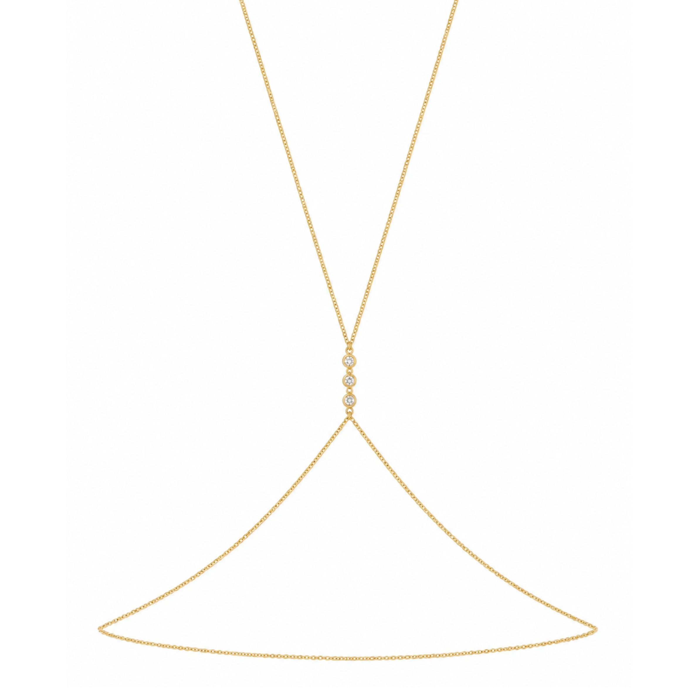 TRIPLE DIAMOND BODY CHAIN - EmersonRyder 