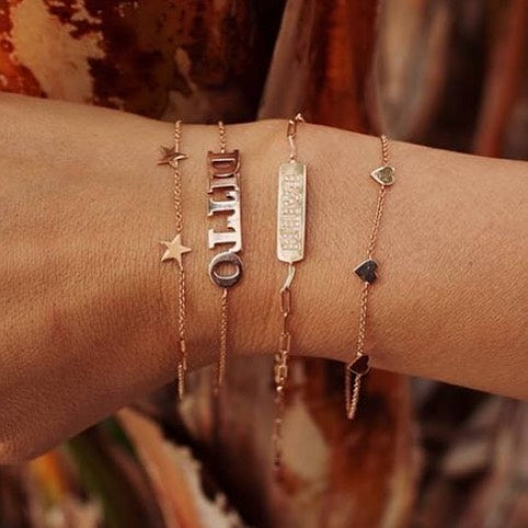 Three Heart Bracelet