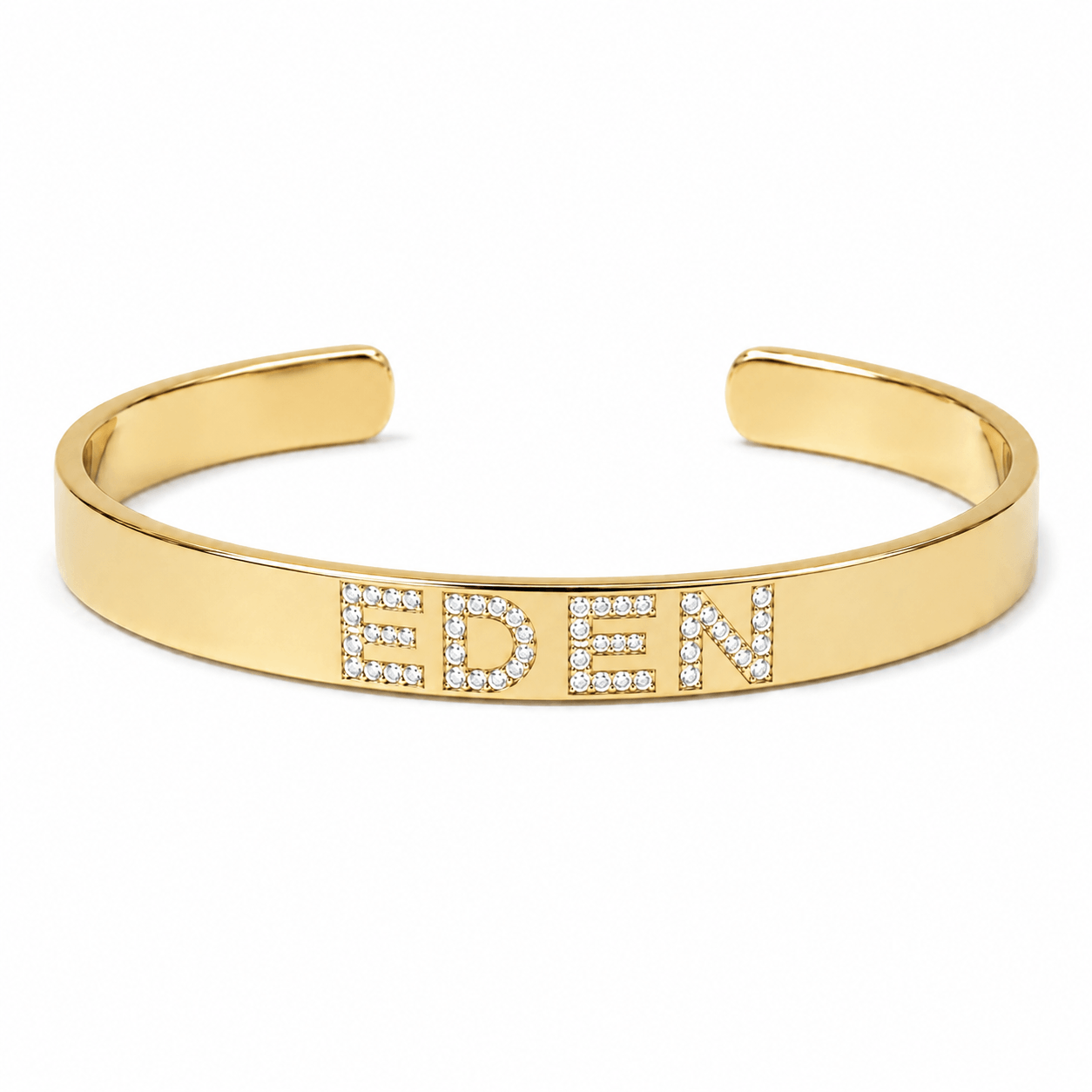 0.28CT DIAMOND EDEN PAVÉ ID CUFF