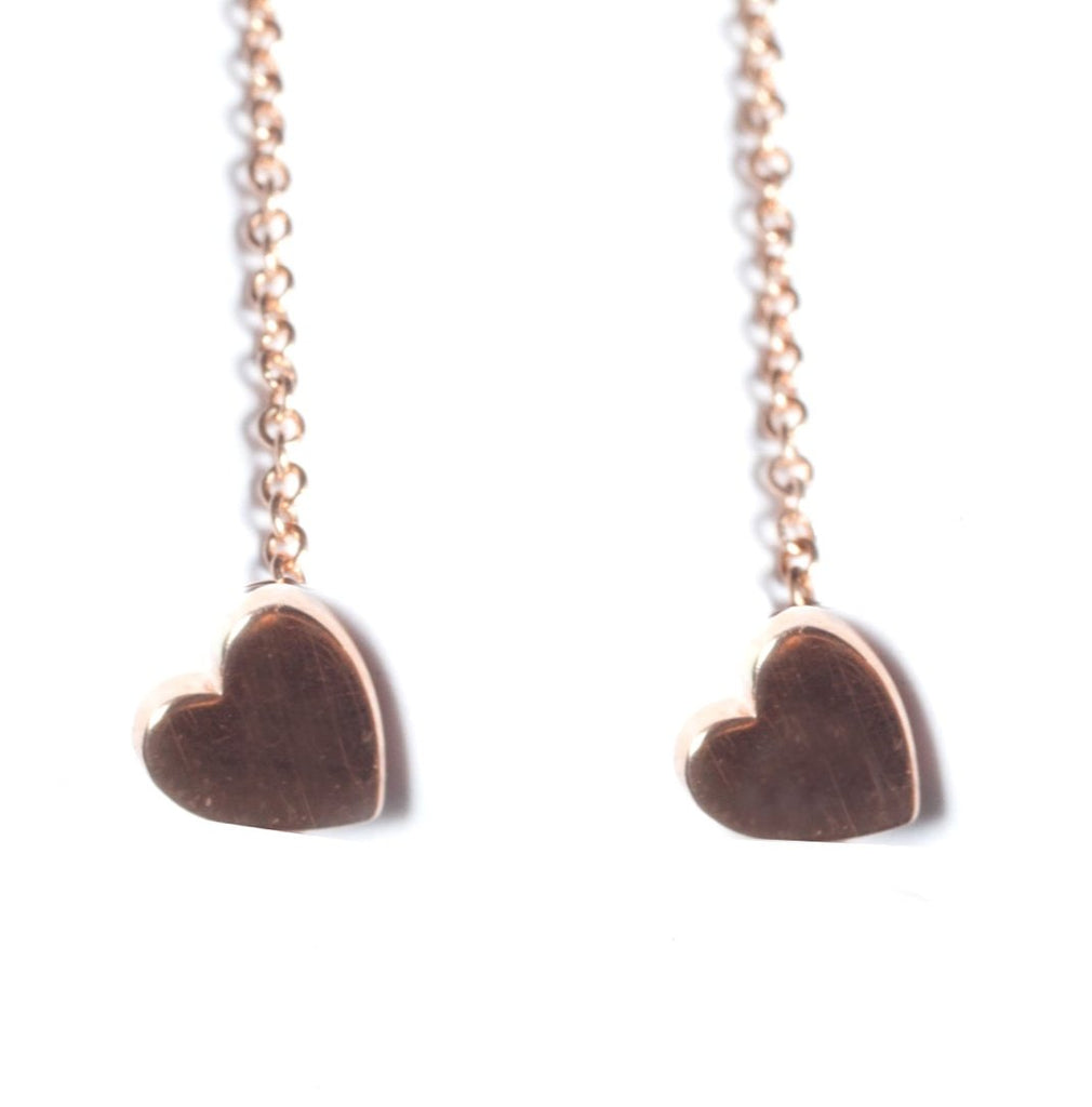 Heart Chain Earring