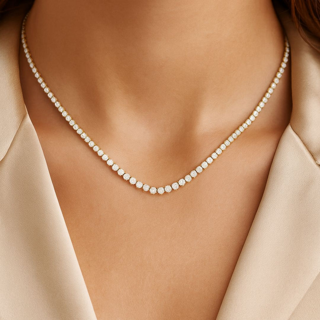 Diamond Tennis Necklace