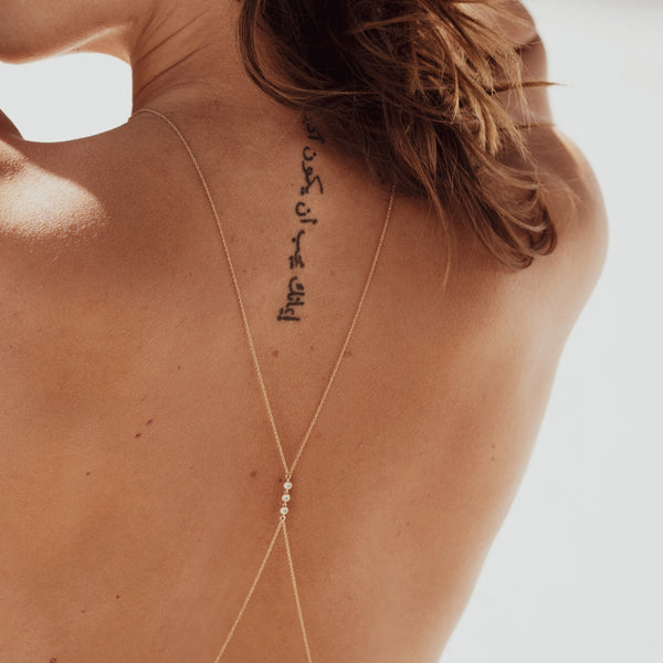 TRIPLE DIAMOND BODY CHAIN - EmersonRyder 