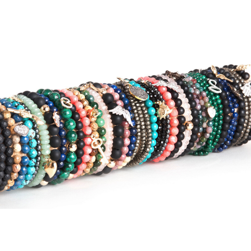 Mezzo Blu Grande Beaded Bracelet