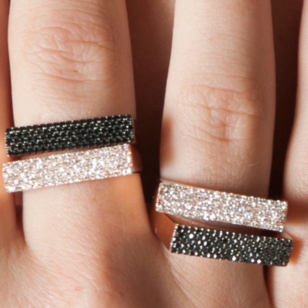 Black Diamond Box Ring - EmersonRyder 