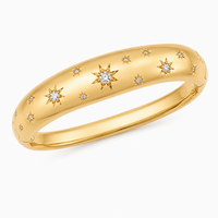 DIAMOND STARBURST BUBBLE BANGLE