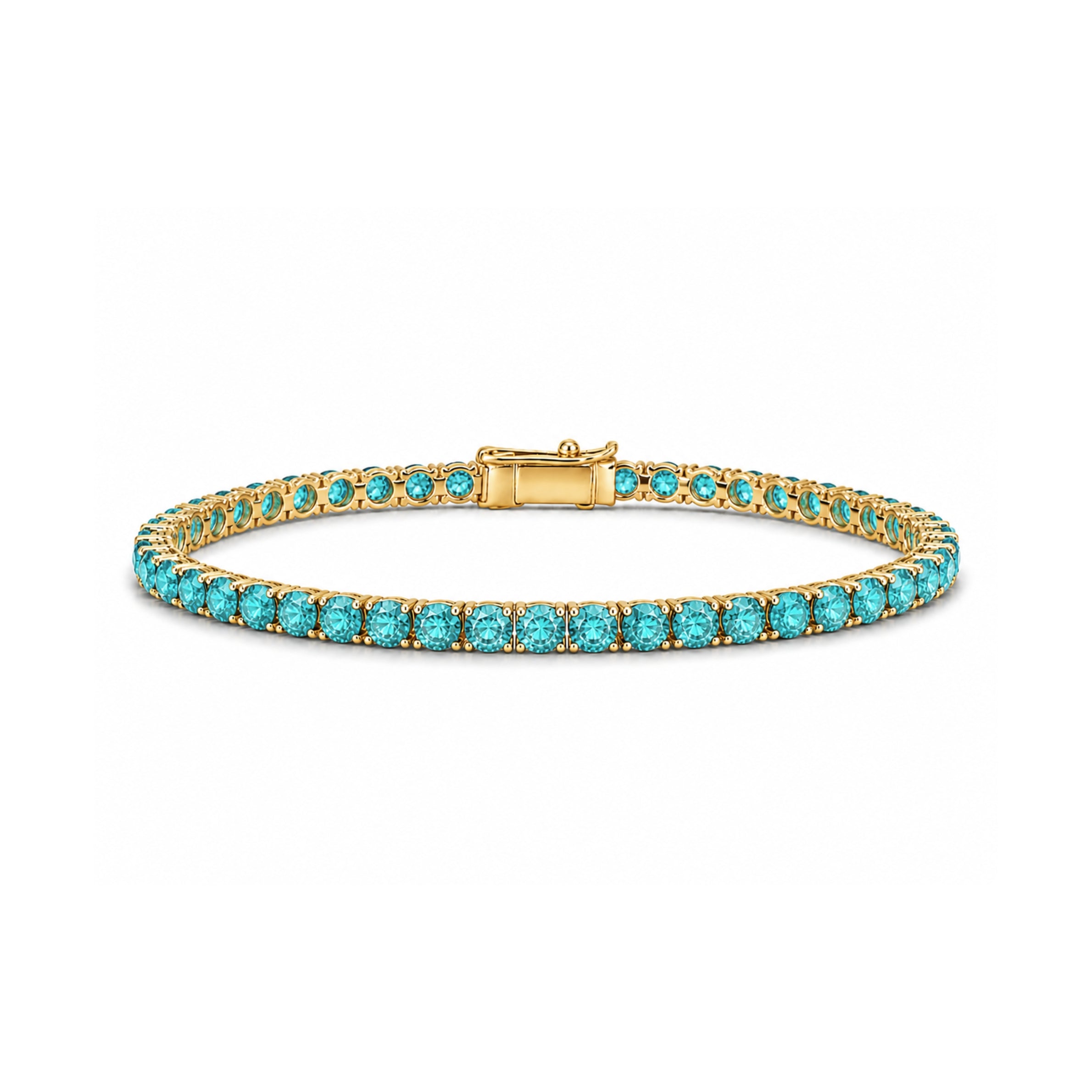 TURQUOISE TENNIS BRACELET - EmersonRyder 