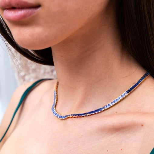 Sapphire Two-Tone Chain - EmersonRyder 