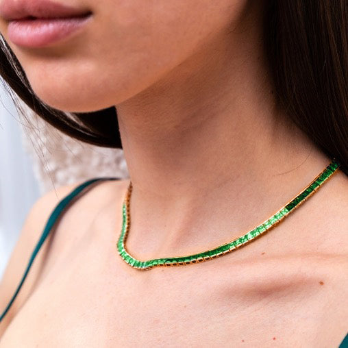 Emerald Two-Tone Chain - EmersonRyder 