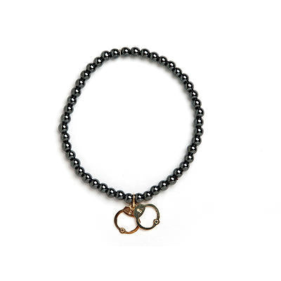 Bracciale Nero Charm Bracelet