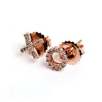 DIAMOND XO STUDS