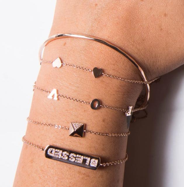 Three Heart Bracelet