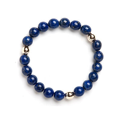 Mezzo Blu Grande Beaded Bracelet - EmersonRyder 