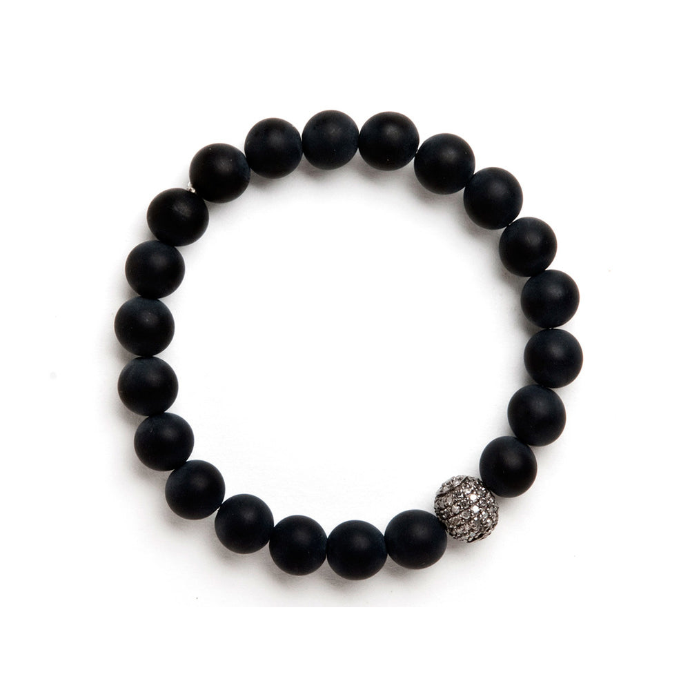 Mezzo Diamonte Beaded Bracelet - EmersonRyder 