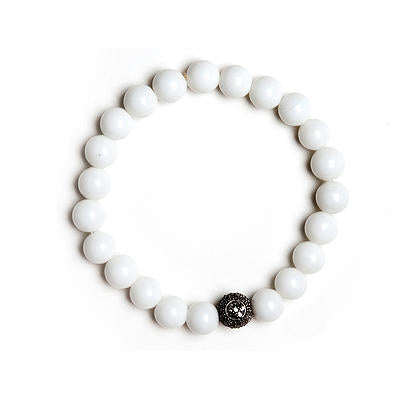 Mezzo Diamonte Blanco Beaded Bracelet - EmersonRyder 