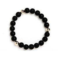 Mezzo Grande Nero Beaded Bracelet