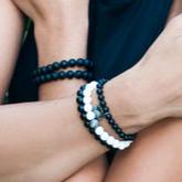 Mezzo Diamonte Beaded Bracelet - EmersonRyder 