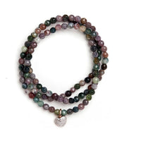 Rosa Cuore Charm Bracelet